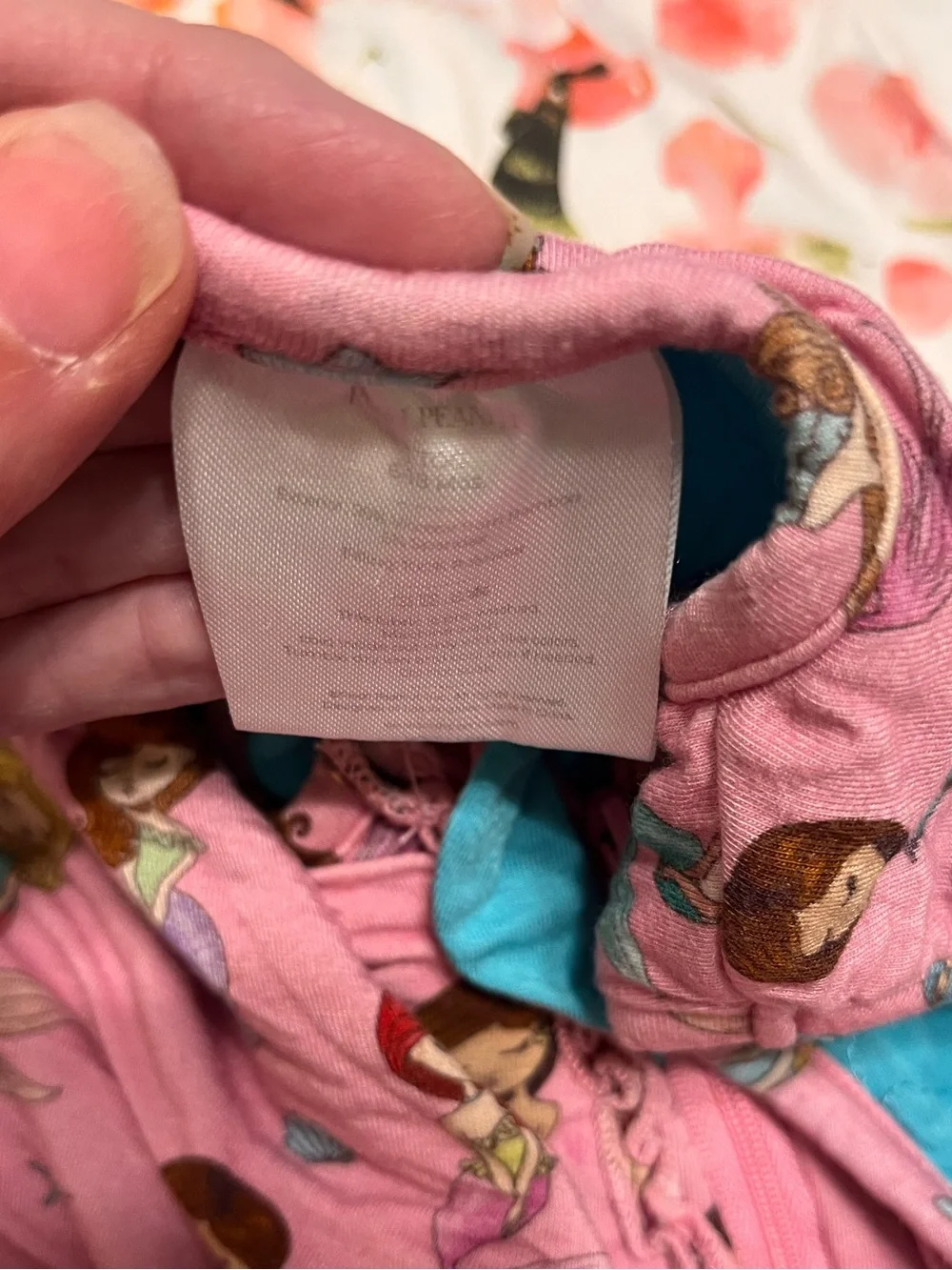 Posh Peanut Sleep Sack Pink Mermaid Size 6-18 month